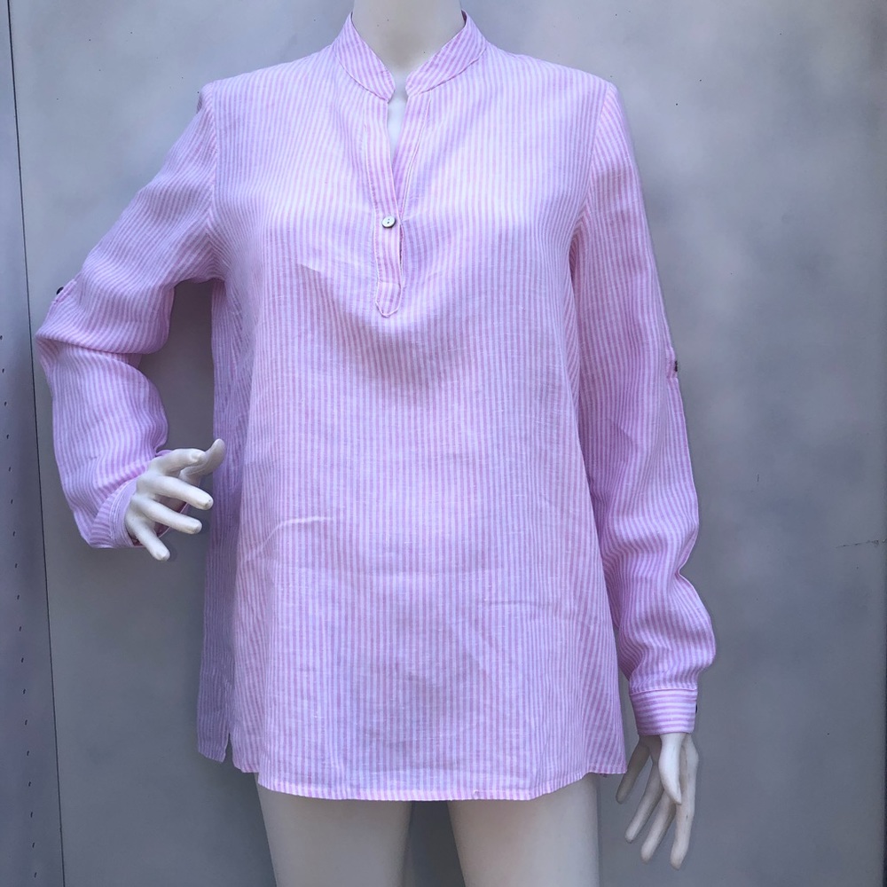 Harshman Noa Shirt 100% Linen Size M